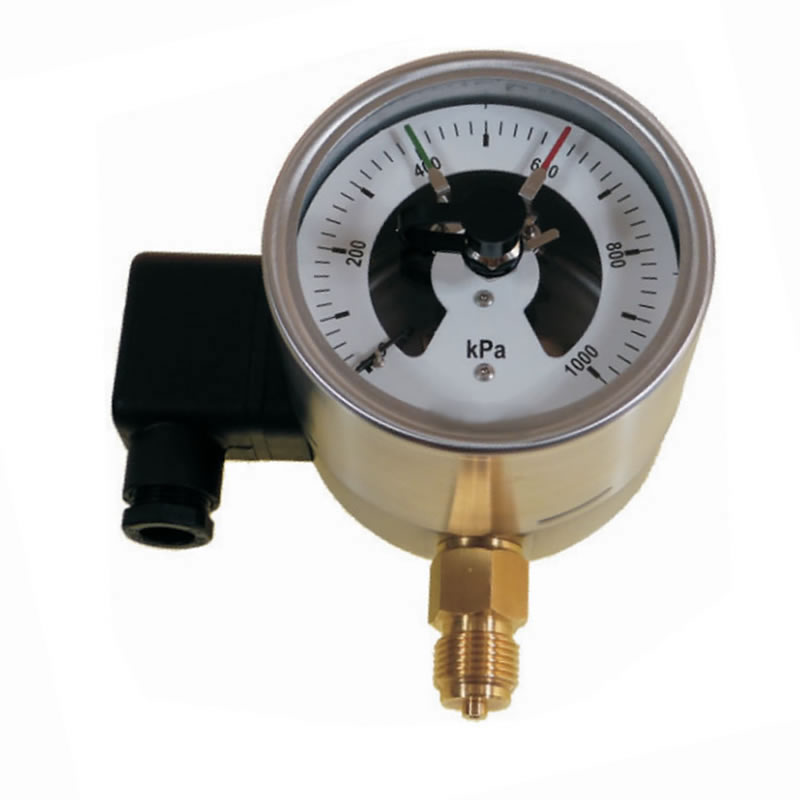 Electrical Contact - Magnetic Type Pressure Industrial Gauge